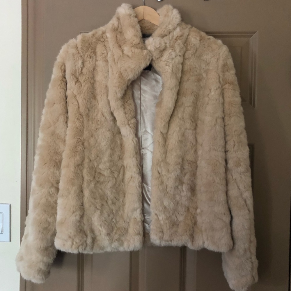 ABERCROMBIE Faux Fur Jacket *GENTLY USED*
